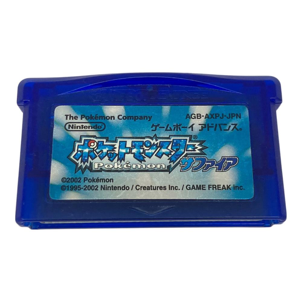任天堂 (ニンテンドウ) ポケットモンスター サファイア ゲームボーイ