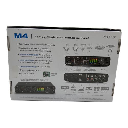 MOTU (モツ) オーディオインターフェイス M4