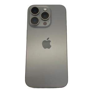 Apple (アップル) iPhone15 Pro MTU93J/A ナチュラルチタニウム