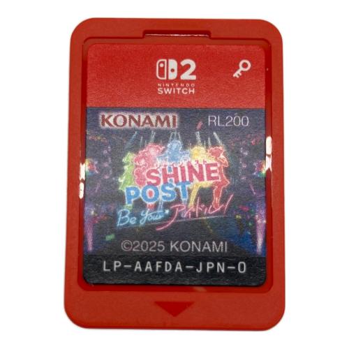 シャインポスト Be Your アイドル！ Nintendo Switch2用ソフト CERO B (12歳以上対象)
