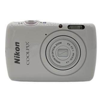 Nikon (ニコン) コンパクトデジタルカメラ COOLPIX S01 ホワイト
