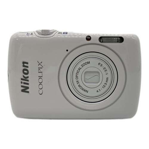 Nikon (ニコン) コンパクトデジタルカメラ COOLPIX S01 ホワイト