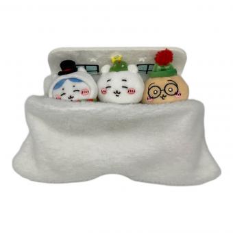 ちいかわ (チイカワ) ハッピーホリデーなおやすみベッドと繋がるマスコットセット ヌイグルミ