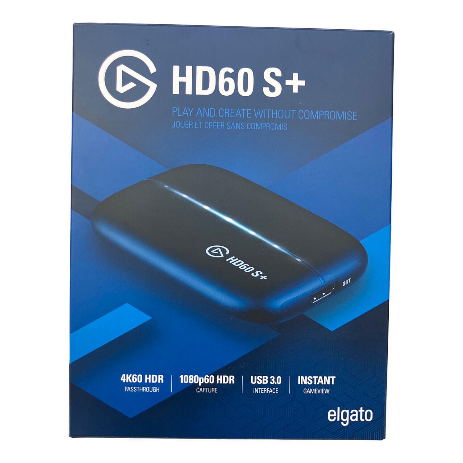 elgato (エルガト) HD60 S+ キャプチャボード 20GAR9901｜トレファクONLINE