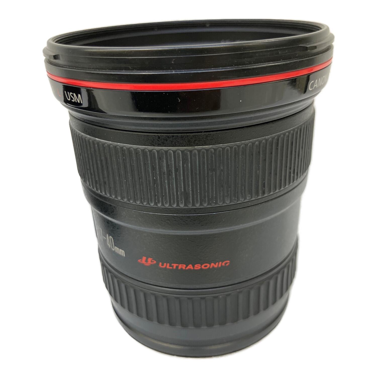 EF17-40L　本日限定値下げ１８時まで CANON (キヤノン) レンズ EF17-40mm F4L｜トレファクONLINE