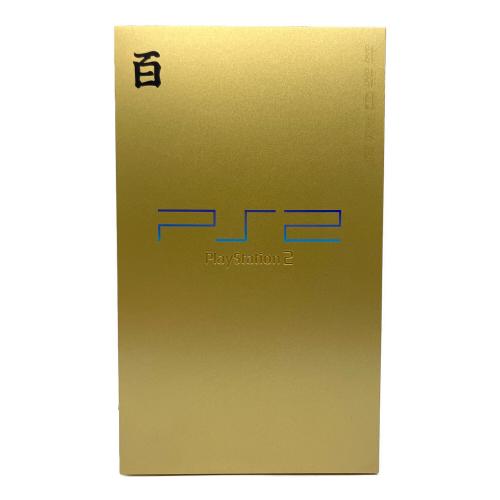 SONY (ソニー) PlayStation2 SCPH-55000 GU 機動戦士Ｚガンダム 百式ゴールドパック