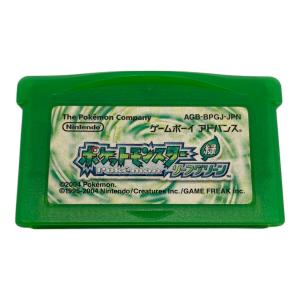 ポケットモンスター リーフグリーン ゲームボーイアドバンス用ソフト -