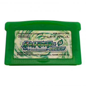 ポケットモンスター リーフグリーン ゲームボーイアドバンス用ソフト -