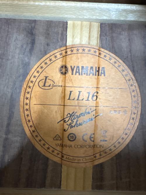 YAMAHA (ヤマハ) アコースティックギター LL16 @