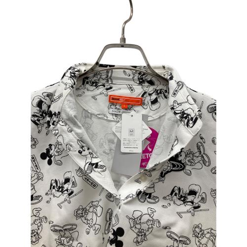 BEAMS GOLF (ビームスゴルフ) ゴルフウェア(トップス) 83-02-0334-118 レディース SIZE L ブラック×ホワイト