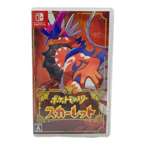 任天堂 (ニンテンドウ) ポケットモンスター スカーレット Nintendo Switch用ソフト CERO A (全年齢対象)
