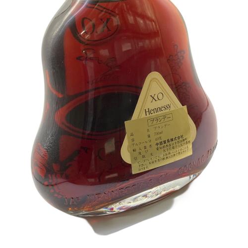 ヘネシー (Hennessy) XO 黒キャップ コニャック 700ml