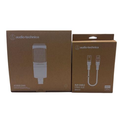 audio-technica (オーディオテクニカ) コンデンサーマイク at2020 XLR CABLE付