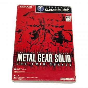 メタルギアソリッド ザ・ツインスネークス ゲームキューブ用ソフト -