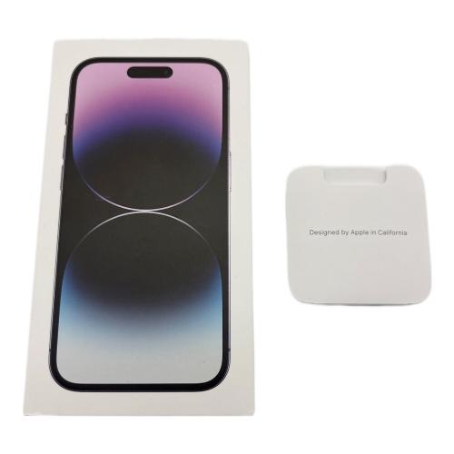 Apple (アップル) iPhone14 Pro MQ0F3J/A カメラ端に欠け有り