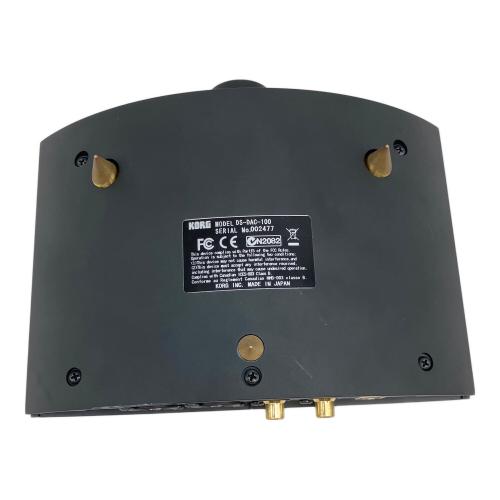 KORG (コルグ) ヘッドホンアンプ DS-DAC-100 ブラック