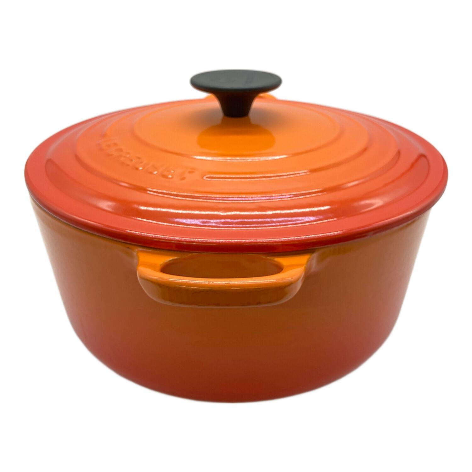 LE CREUSET (ルクルーゼ) 両手鍋 SIZE 26cm｜トレファクONLINE
