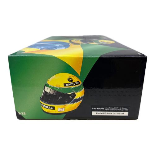 MINICHAMPS (ミニチャンプス) Lotus Renault 97T モデルカー 1/12 アイルトン・セナ@