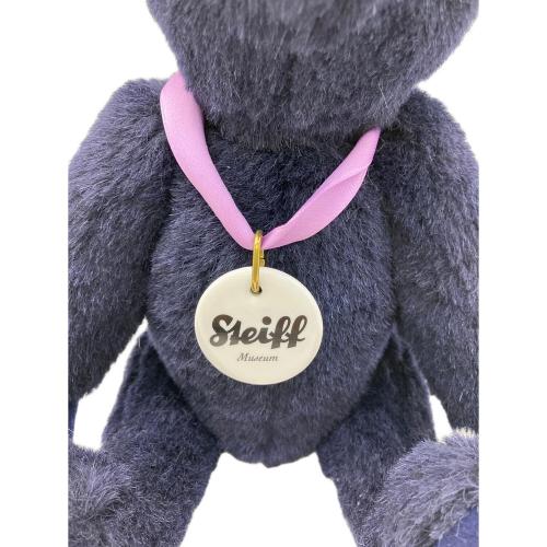 Steiff (シュタイフ) ミュージアムベア ヌイグルミ パープル @ 2014年