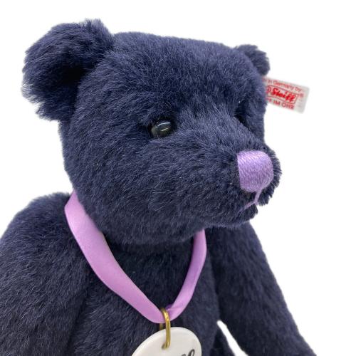 Steiff (シュタイフ) ミュージアムベア ヌイグルミ パープル @ 2014年