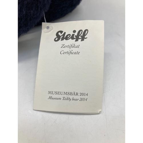 Steiff (シュタイフ) ミュージアムベア ヌイグルミ パープル @ 2014年
