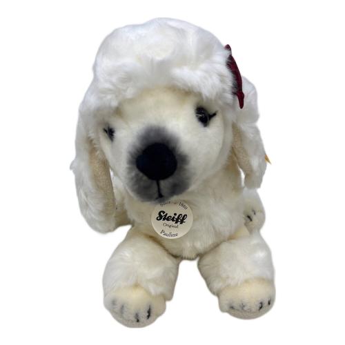 Steiff (シュタイフ) ホワイトプードル ヌイグルミ ホワイト @ Pauline