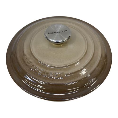 LE CREUSET (ルクルーゼ) ホーロー鍋 グレー ココット・ロンド