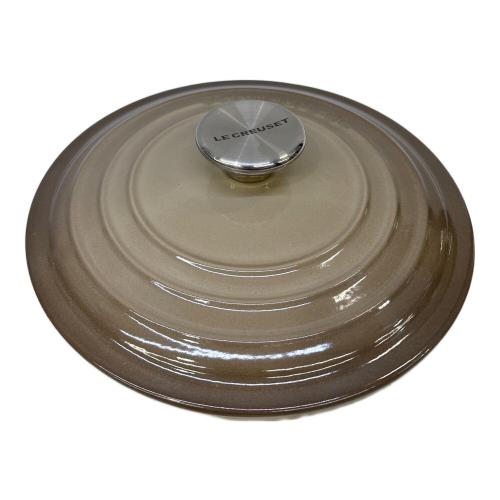LE CREUSET (ルクルーゼ) ホーロー鍋 グレー ココット・ロンド