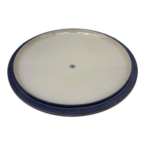 LE CREUSET (ルクルーゼ) ホーロー鍋 グレー ココット・ロンド
