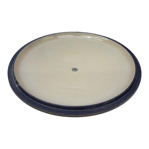 LE CREUSET (ルクルーゼ) ホーロー鍋 グレー ココット・ロンド