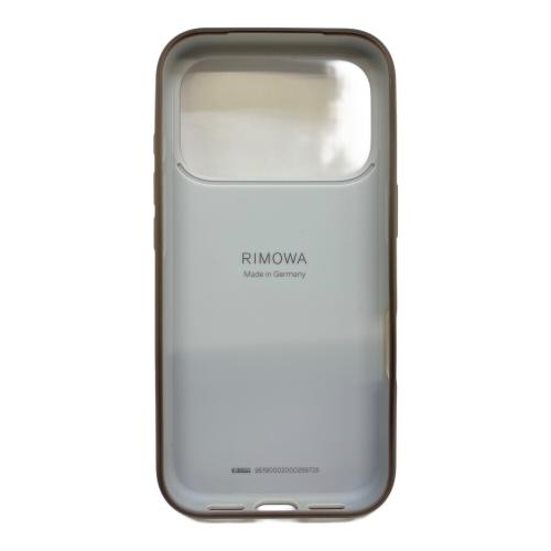 RIMOWA (リモワ) スマホケース ヨゴレ有 Iphone17Pro