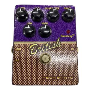 TECH21 (テック21) ギターアンプシュミレータ- SansAmp British USA製 動作確認済み