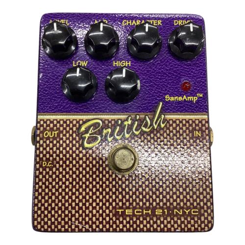 TECH21 (テック21) ギターアンプシュミレータ- SansAmp British USA製 動作確認済み