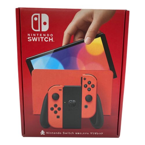 Nintendo (ニンテンドウ) Nintendo Switch(有機ELモデル) マリオレッド HEG-001 動作確認済み XTJ70600686102