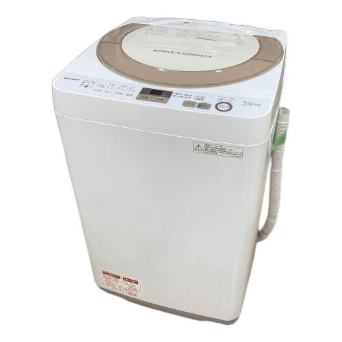 SHARP (シャープ) 全自動洗濯機 ES-GE7A-N 2017年製 キズ・ヘコミ有