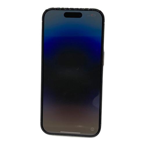 Apple (アップル) iPhone14 Pro MQ0Y3J/A サインアウト確認済 357050832332021 ▲ docomo 256GB バッテリー:Aランク(90%) Blancco社データ消去済み