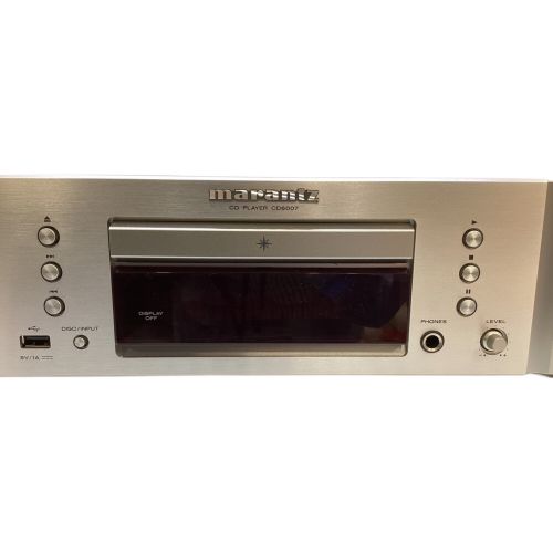 MARANTZ (マランツ) CDプレーヤー cd6007 2023年製 2Hz 50KHｚ ハイレゾ対応