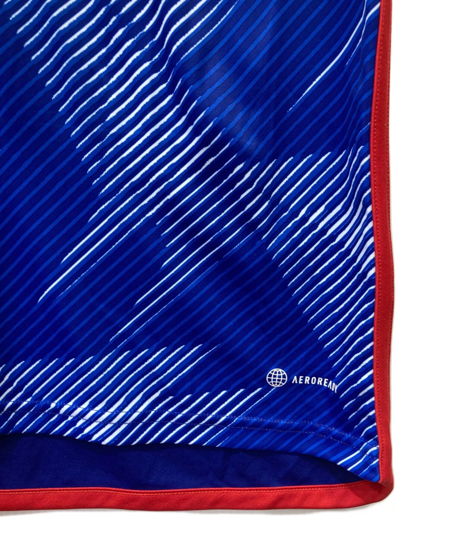 adidas (アディダス) ユニフォーム ブルー サイズ:M｜トレファクONLINE