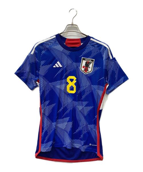 adidas (アディダス) ユニフォーム ブルー サイズ:Ｍ