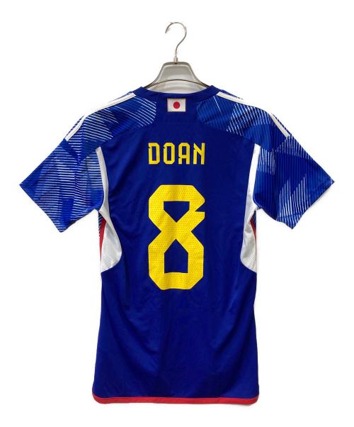 adidas (アディダス) ユニフォーム ブルー サイズ:Ｍ