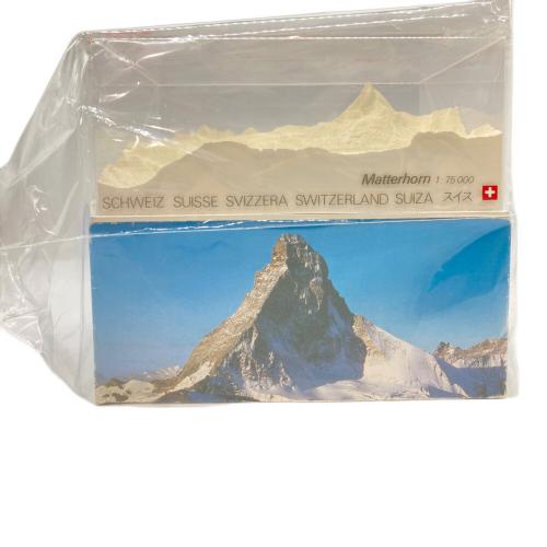 スイス レリオラマ 精密山岳模型　マンハッタン 1/75000スケール
