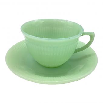 Fire King (ファイヤーキング) カップ&ソーサー ② ジェダイ/ジェーンレイ