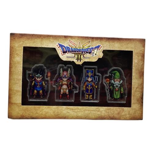 SQUARE ENIX (スクウェア・エニックス) キャラクターグッズ キャラクターアクリルブロック ４人パーティセット ドラゴンクエストⅢ そして伝説へ…