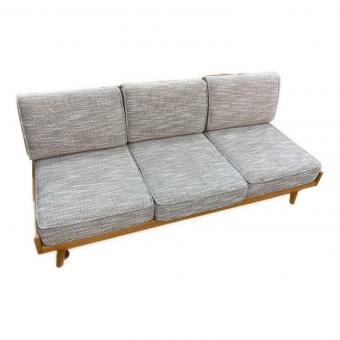 UNICO (ウニコ) 3人掛けソファー ALBERO　グレー×ナチュラル