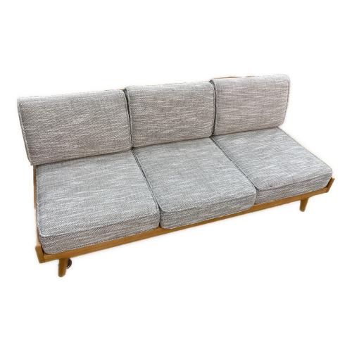 UNICO (ウニコ) 3人掛けソファー ALBERO　グレー×ナチュラル