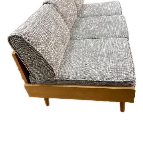 UNICO (ウニコ) 3人掛けソファー ALBERO　グレー×ナチュラル