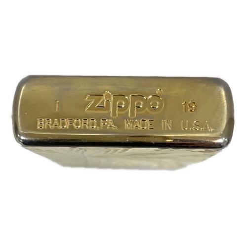 ZIPPO 2019年製 ダイヤモンドカットスパイラル