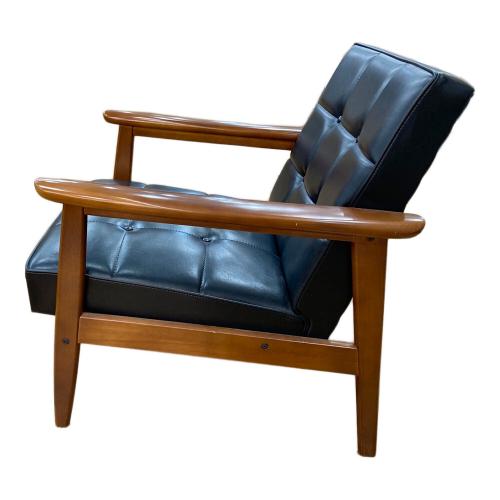 カリモク60 (カリモクロクマル) 1人掛けソファー スタンダードブラック  Kチェア