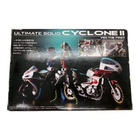 アルティメットソリッド、仮面ライダーFIRST用のサイクロン二種 BANDAI (バンダイ) フィギュア 【未開封品】アルティメットソリッド