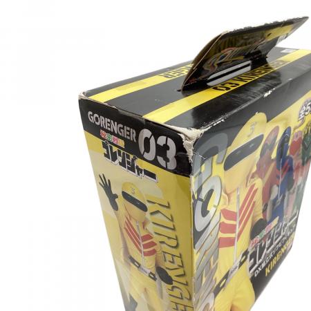BANPRESTO キレンジャー ゴレンジャーDX組立式ソフトフィギュア 秘密